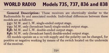 World Radio-735_737_836_838 ;See Radiomobile 80 series-1970.RTV.CarRadio.Xref preview